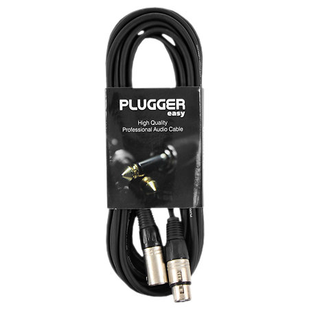 Câble XLR Femelle 3b - XLR Mâle 3b 6m Easy Plugger