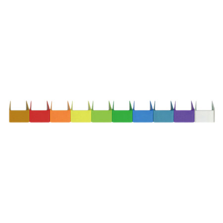 Mipro RH87 Lot de 10 Clips d'identification colorés