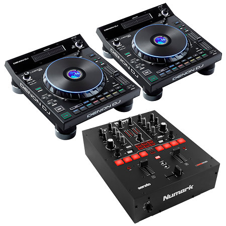 Denon DJ Pack Scratch + 2 LC6000
