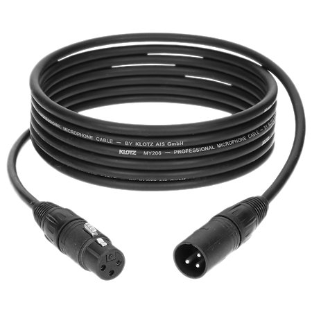 Klotz Câble M1 Pro XLR mâle/femelle Neutrik KMK, 5m