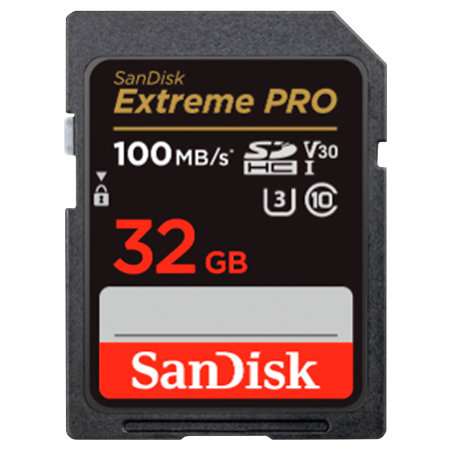 SDHC EXTREME PRO V30 32GB 100MB/S Sandisk