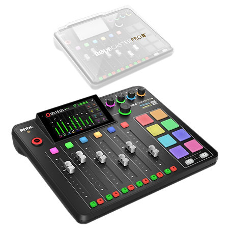 Rode Rodecaster Pro II + Cover bundle