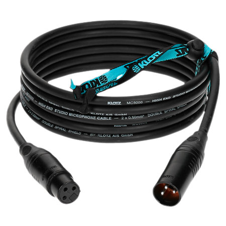Klotz Câble M5 Pro XLR mâle/femelle, 10m