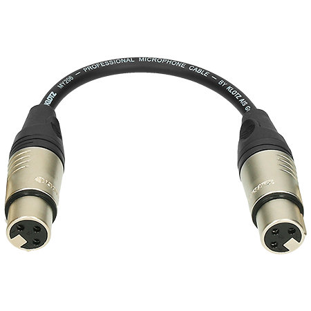 Klotz Câble adaptateur XLR 3p F - XLR 3p F
