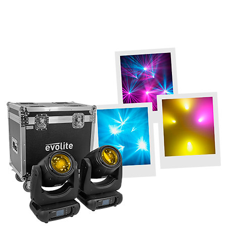 Evolite Moving Beam 7R MKII Set