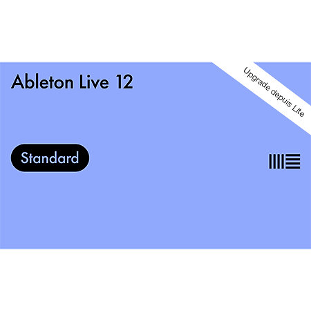 Ableton Live 12 Standard upgrade depuis Lite (licence)