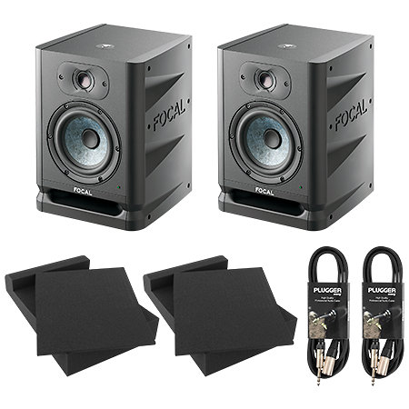 Focal Pack Alpha 50 Evo + Mousses + câbles (la paire)