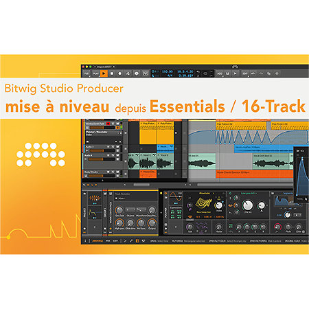 Bitwig Studio Producer UG Essentials/16 Track (licence) Bitwig