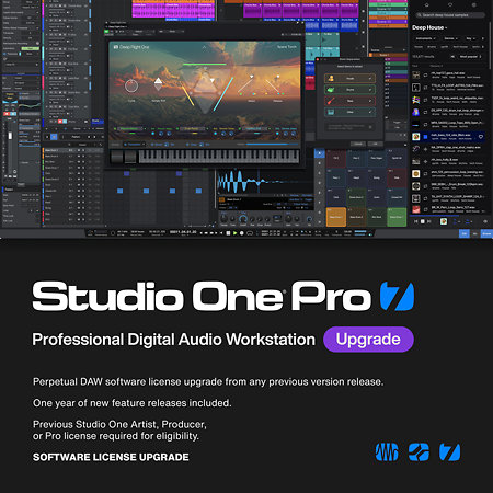 Studio One Pro 7 Upgrade (licence) Presonus ESD