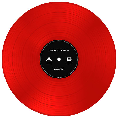 Native Instruments Traktor Control Vinyl Red