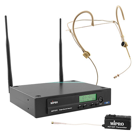 Mipro Pack Micro serre-tête sans fil MU-23 D Lithium