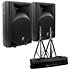 BoomTone DJMS12A Paire + Pieds