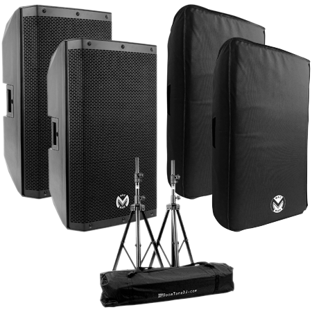 Mac Mah Pack AS 115 + Covers + Supports (la paire)