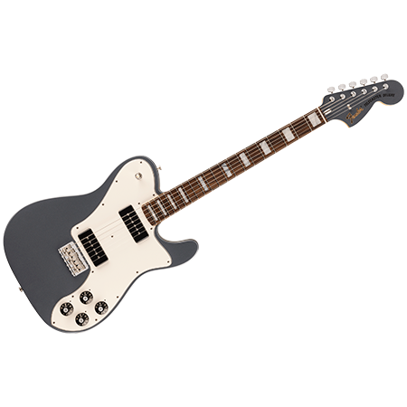Fender Chris Shiflett Cleaver Telecaster Deluxe RW Charcoal Frost Metallic + Etui
