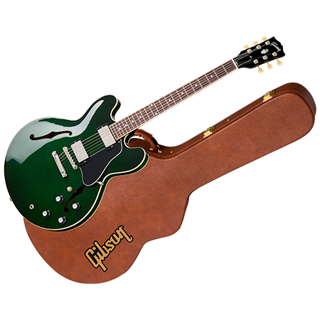 Gibson ES-335 Spearmint + Etui