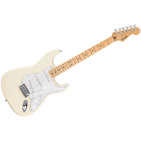Fender Standard Stratocaster SSS MN Olympic White