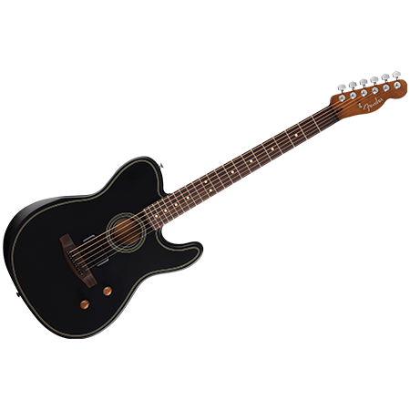 Fender Acoustasonic Standard Telecaster Black