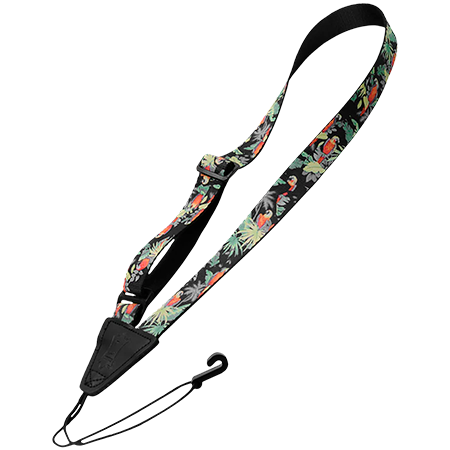 Levy s - MP23-006 Sangle pour ukulélé 2,5 cm Design 006 Island Impressions