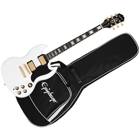 SG Custom Alpine White + Housse