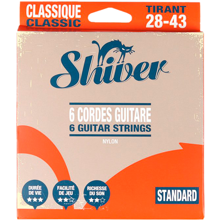 Shiver 6 Cordes classique Essentiel 28-43