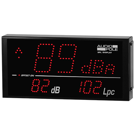 Afficheur/Sonometre SPL Display Audiopole
