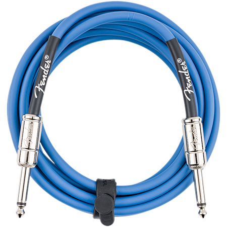 Fender Contour Series Instrument Cable, 3m, Lake Placid Blue