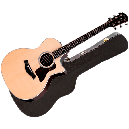 414ce Natural + Etui Taylor