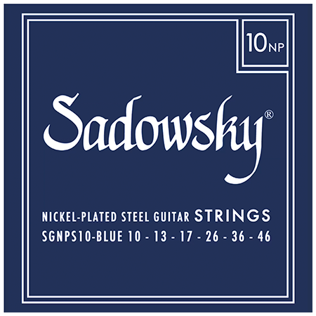 Blue Label Nickel 6 cordes 10-46