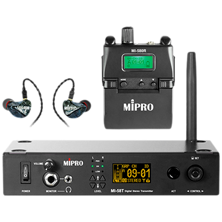 Mipro Pack In-Ear MI-58T + MI-580R + E 8P