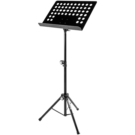 Quik Lok MS331WB Pupitre Orchestre Large Perforé + Housse Nylon