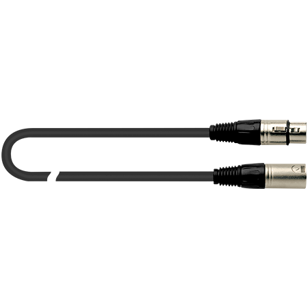 Quik Lok MX775-0.5 Câble micro XLR - XLR mâle/XLR femelle 0,5 m