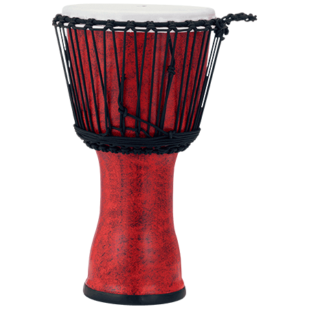 Pearl PBJVR10-699 Rope Tuned Djembe Molten Scarlet 10''