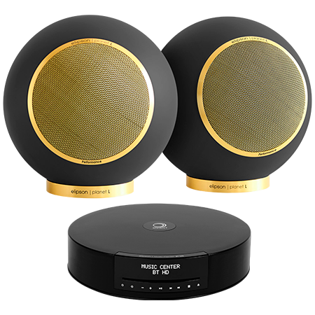 Elipson MC Connect Performance Matt Black Gold