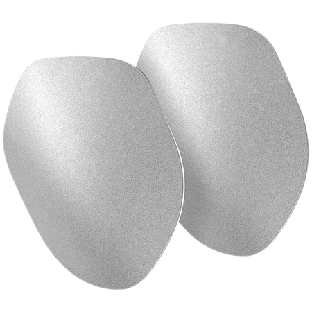 V-MODA OV3-SR S-80 Magnetic Shields Silver (la paire)