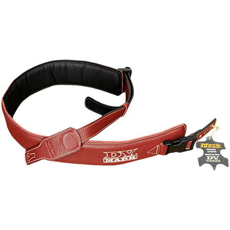 DV Mark Strap M DV Genuine Leather 65 mm Bordeaux