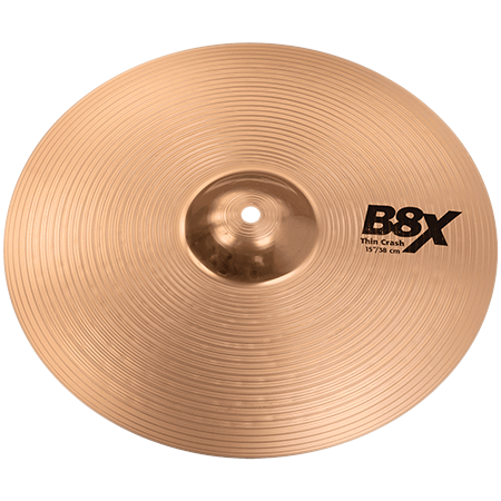 Sabian 41506X B8X 15" Thin Crash