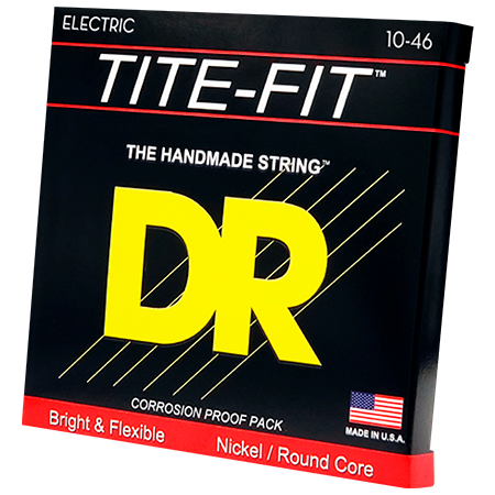 MT 10 Tite Fit Nickel Plated electric guitar Medium 10-46 DR Strings