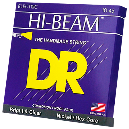 MTR 10 Hi Beam Nickel Plated electric guitar Medium 10-46 DR Strings