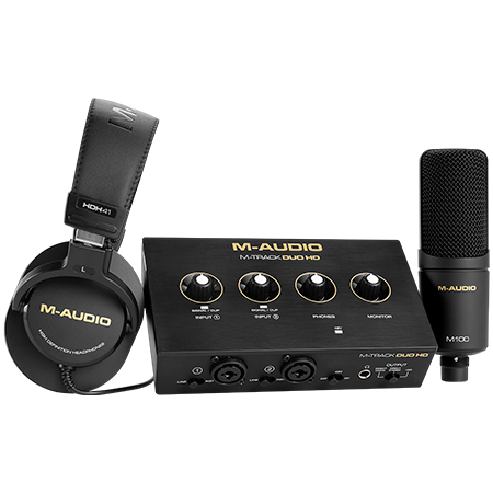 M AUDIO M-Track Duo HD Producer Pack