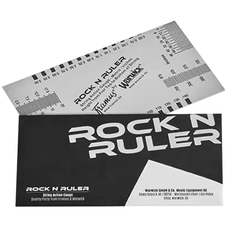 RockCare Rock n' Ruler règle de mesure de l'action des cordes Rockgear