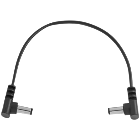 Câble d'alimentation plat coudé/coudé 15 cm