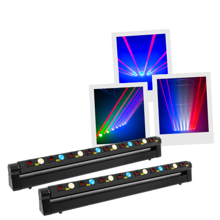 Evolite LASER Bar 8X500 Red (la paire)