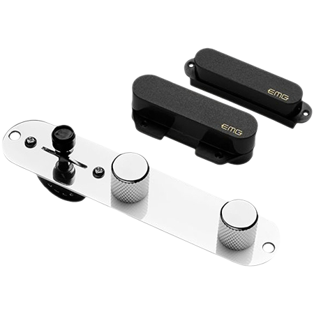 Set T Black Control Plate