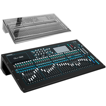 Allen & Heath Pack Qu-32 Chrome Edition + Decksaver