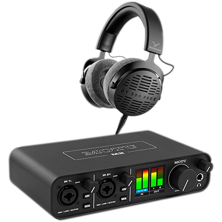 Motu - Pack M2 + Casque DT900PRO-X
