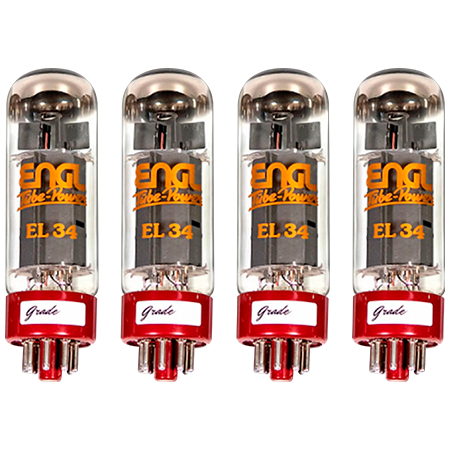 EL34 Matched Quartett Premium