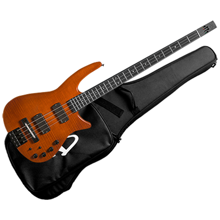 Radius Bass CR 4 Cordes Micro EMG + Piezo Amber Satin