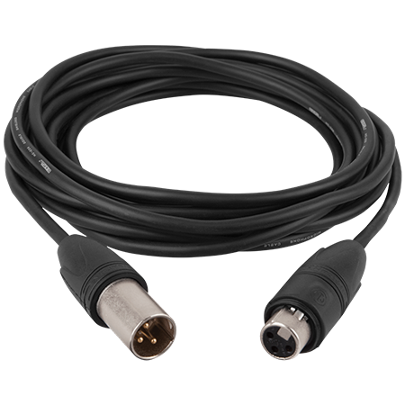 FL73 IP65 XLR 3P Neutrik 3 m