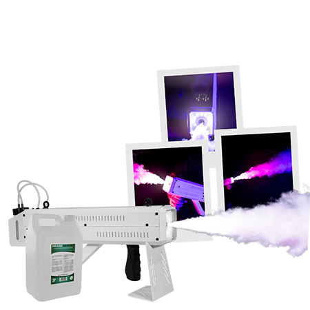 Mac Mah - Fog Blaster 1000 White + Fog Fluid CO2 Effect 5L