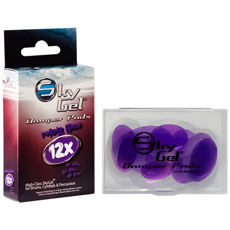 SG12PU Damper Pads Skygel Purple Haze (pack de 12)